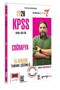 KPSS GK ANKA COĞRAFYA 15 DENEME-2026
