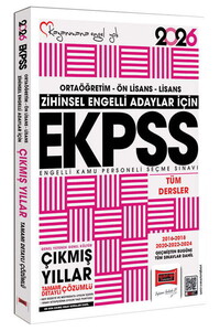 EKPSS ZİHİNSEL ENG. GYGK TÜM DERS SORU -2026