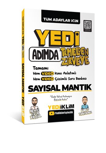 7 ADIMDA TEMELDEN ZİRVEYE SAY.MANTIK-2026