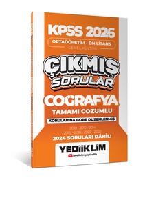 KPSS ÖNLİSANS COĞRAFYA ÇIKMIŞ SORU-2026