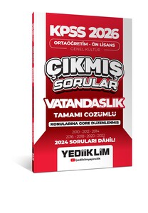 KPSS ÖNLİSANS GK VATANDAŞLIK ÇIKMIŞ-2026