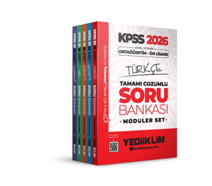 KPSS GY ÖNLİS. MODÜLER SORU BANKASI-2026