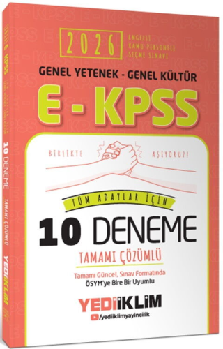 EKPSS GY GK TÜM ADAYLAR 10 DENEME. -2026