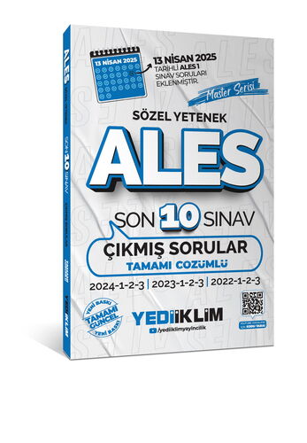 ALES SÖZEL YET. 10 SINAV ÇIKMIŞ SOR-2026