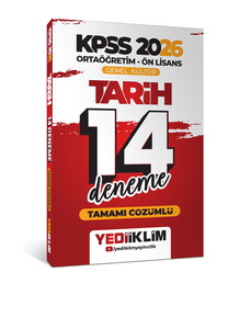 KPSS GY ÖNLİS. TARİH 14 DENEME-2026