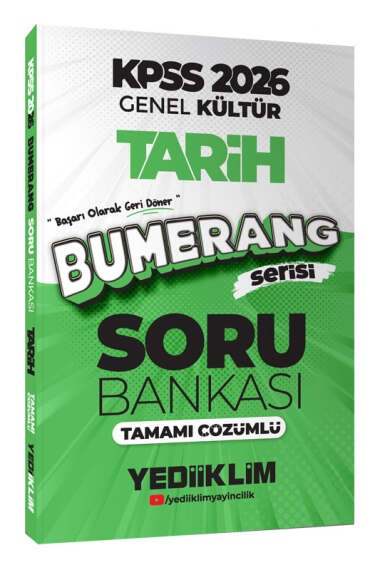 KPSS GK BUMERANG TARİH S.B-2026