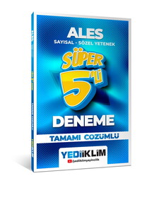 ALES SAY/SÖZ YETENEK SÜPER 5 Lİ DN -2026