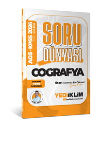 KPSS AGS COĞRAFYA SORU DÜNYASI -2026