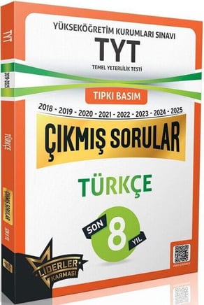 TYT TÜRKÇE SON 8 YIL ÇIKMIŞ SORULAR -2026