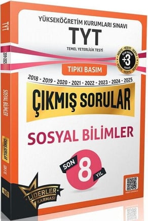 TYT SOSYAL BİLİMLER SON 8 YIL ÇIKMIŞ SOR -2026