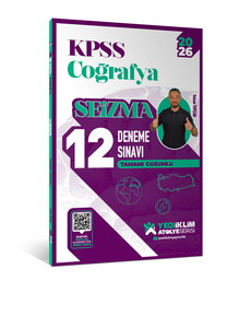 KPSS ATÖLYE SERİSİ COĞRAFYA 12 DEN-2026