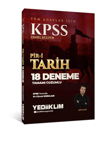 KPSS GK PİR-İ TARİH 18 DENEME-2026 