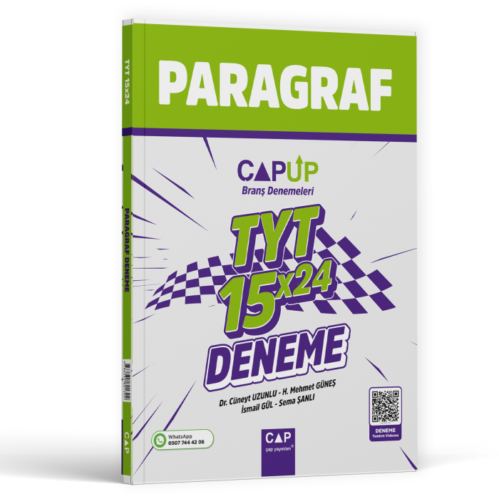 ÇAP UP TYT DENEME 15*24 PARAGRAF - 2025-26