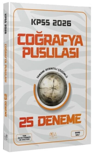 KPSS COĞRAFYA PUSULASI 25 DEN- 2026