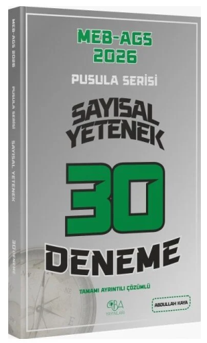 MEB-AGS SAYISAL YETENEK 30 DENEME -2026