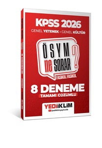 KPSS GYGK ÖSYM NE SORAR 8 FAS.DENEM-2026