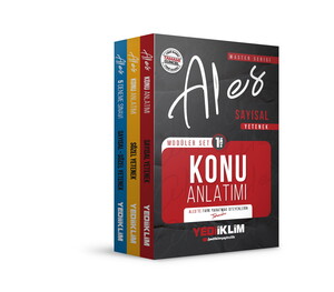 YEDİİKLİM MASTER ALES SAY/SÖZ MOD SET 5 DNM -2026