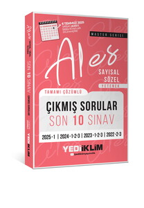 ALES SAY/SÖZ YET.10 SINAV ÇIKMIŞ SR-2026