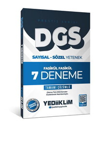DGS PRESTİJ SERİSİ SAYISAL DENEME -2026