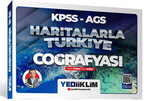 KPSS AGS HARİTALAR TÜRKİYE COĞRAFYA-2026