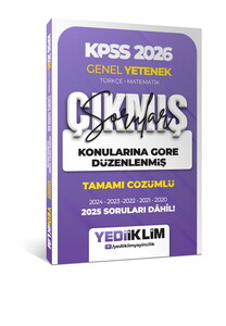 KPSS GY KONULARINA GÖRE ÇIKMIŞ SR -2026