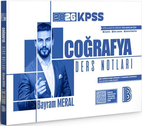 KPSS COĞRAFYA DERS NOTLARI -2026