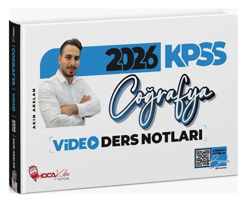 KPSS COĞRAFYA VİDEO DERS NOTLARI -2026
