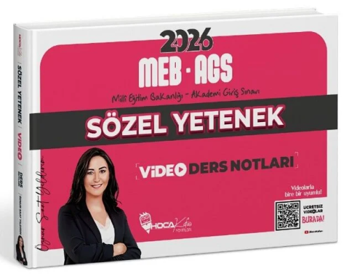 MEB-AGS SÖZEL YETENEK VİDEO DERS NOTLARI -2026