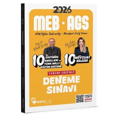 MEB AGS EĞİT.BİL.TEM.TÜRK MİLL.EĞİT.10 DEN-2026