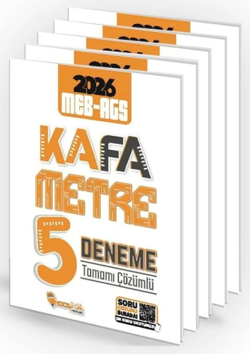 MEB-AGS TÜM DERSLER KAFAMETRE 5 DENEME -2026