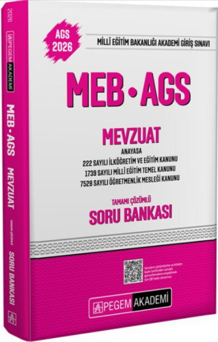 2026 MEB-AGS MEVZUAT -SB- 2026