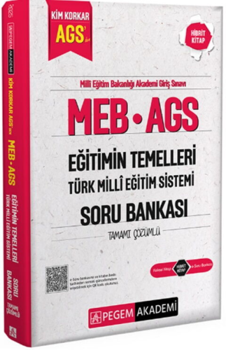 MEB AGS KİM KORKAR EĞİT.TEM.TÜRK MEB -SB- 2026