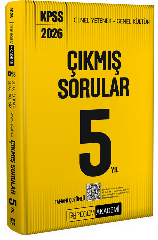 KPSS GYGK 5 YIL ÇIKMIŞ -SB- 2026