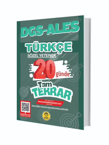 DGS ALES TÜRKÇE 20 GÜNDE TAM TEKRAR-2026