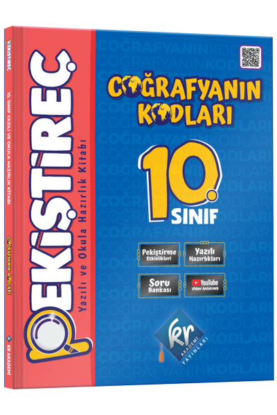10. Sınıf Coğrf.Kodları Pekiştireç Yazılı Okula Ha