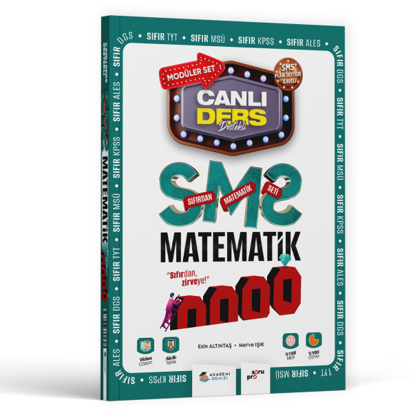 CANLI DERS SET SMS SIFIRDAN MATEMATİK - 25-26