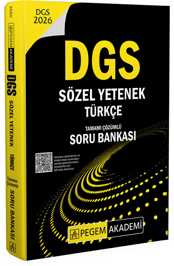 DGS SÖZEL YETENEK TÜRKÇE -SB- 2026