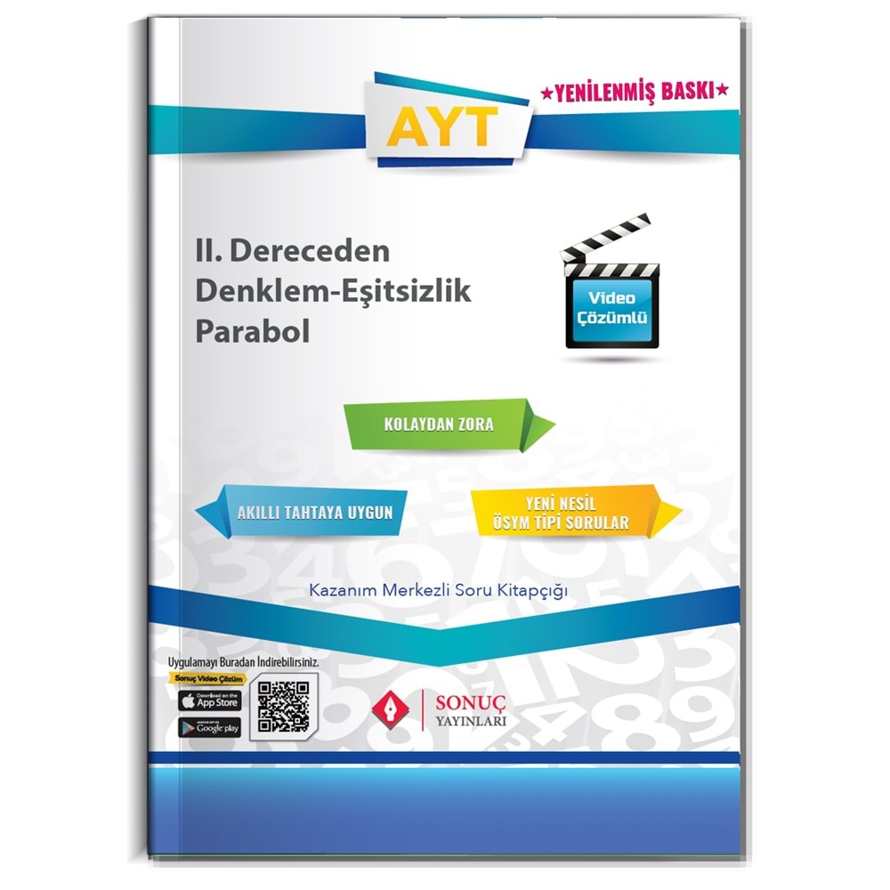 II.DERECE DENKLEMLER EŞİTSİZLİK- PARABOL 2025-26