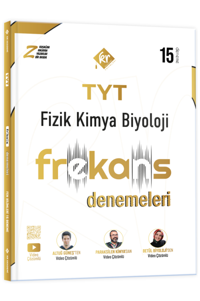 TYT FİZİK KİMYA BİYOLOJİ FKB 15 FREKAN DEN-2026
