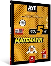 Son 5 Yıl AYT MATEMATİK Çıkmış Soru.2020-2024