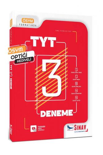 TYT TAMAMI ÇÖZ.VİDEO ÇÖZ. 3 DENEME -2026