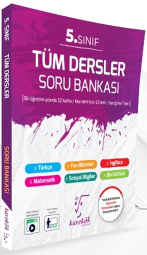 5.SINIF TÜM DERSLER SORU BANKASI -2025-2026