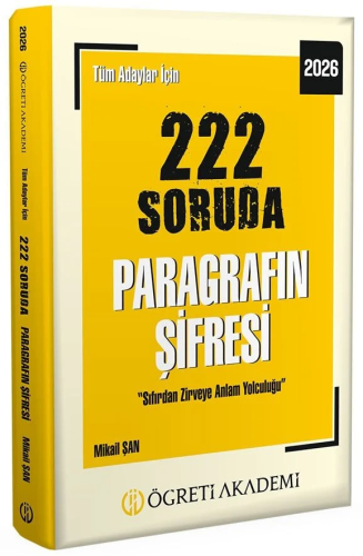 2026 AGS KPSS ALES DGS 222 Soruda Paragraf
