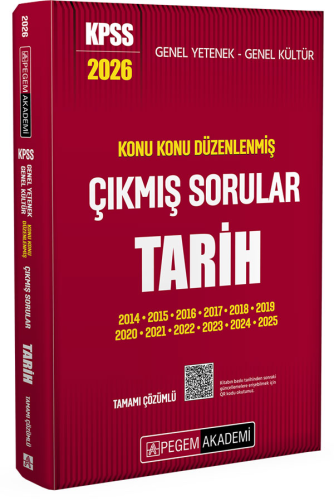 KPSS GYGK  ÇIKMIŞ TARİH 12 YIL ÇIKM. SORULAR -2026