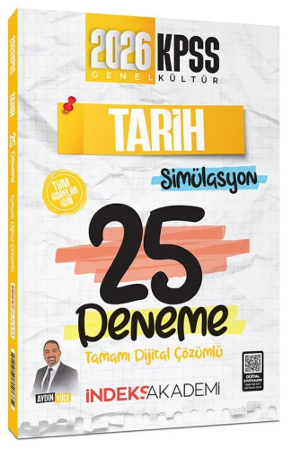 KPSS TARİH SİMÜLASYON 25 DENEME -2026