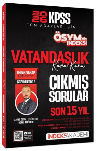 KPSS VATANDAŞLIK SON 15 YIL ÇIKMIŞ SOR -2026