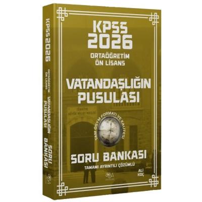 KPSS Lise Ortaöğ. Ön Lisans Vatandaşlığın Pus-2026
