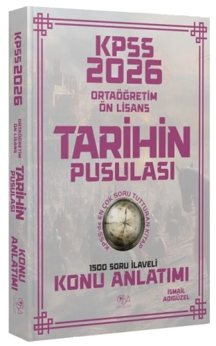 KPSS Lise Ortaöğretim Ön Lis. Tarihin Pusulas-2026