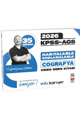 KPSS AGS COĞRAFYANIN KODLARI VİDEO DERS 2026