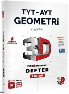 TYT AYT GEOMETRİ VİDEO DEFTER 2.KİTAP -2026